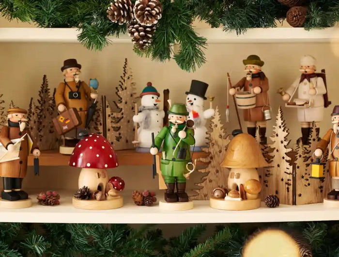 Traditional Wooden German Decorations