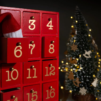 A Wooden Christmas Advent Calendar