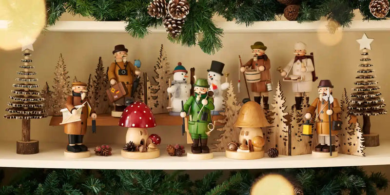 Traditional Wooden German Decorations