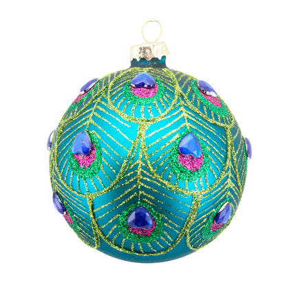 Gisela Graham Peacock Bauble
