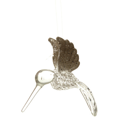HANGING GLASS BIRD image 0