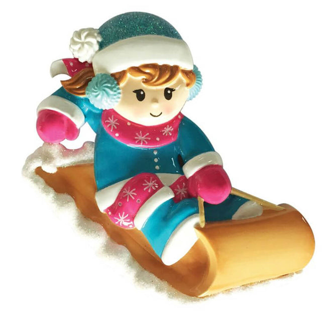 Girl sleding image 0