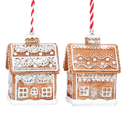 Gisela Graham Gingerbread House Hanging Decoration