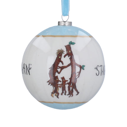 Stick Man Bauble Decoration, 8cm
