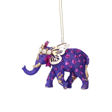 Fantasy Elephant - Purple image