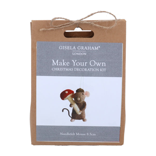 Gisela Graham Make-Your-Own Felt Mouse and Toadstool Kit