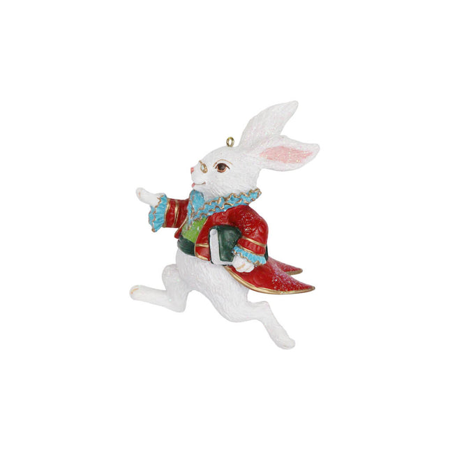 Resin Dec 10cm - White Rabbit image 0