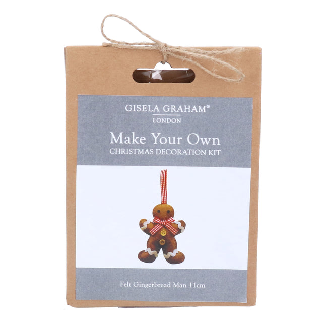 Gisela Graham Make-Your-Own Scandi Gingerbread Man Kit