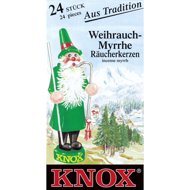 Knox Incense Cones (24) - frankincense &amp; myrrh image 0