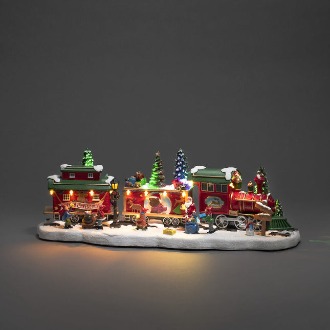 Santa's Train & Carriages Decoration image 0