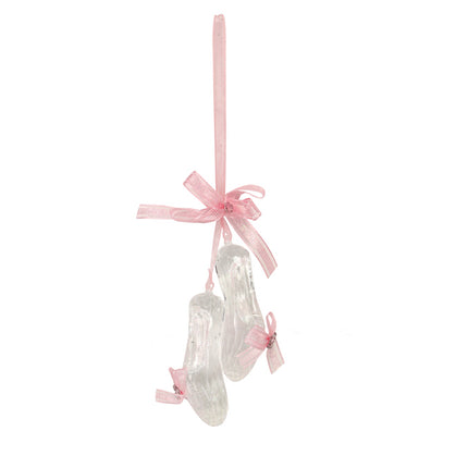 Acrylic Dec - Ballet Shoes w Ribbon image 0