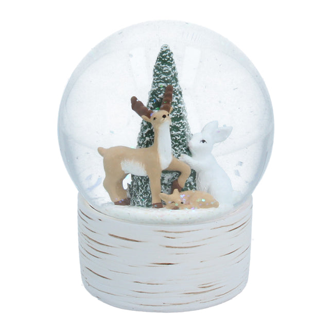 Gisela Graham Woodland Animals and Tree Snow Dome