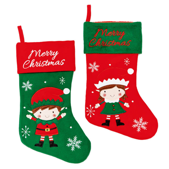 elf stocking image 0
