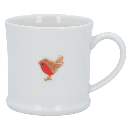 Gisela Graham Ceramic Robin Mug