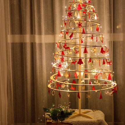 Spira Large Pop-Up Wooden Christmas Tree