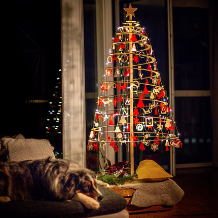 Spira Large Pop-Up Wooden Christmas Tree