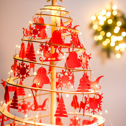 Spira Small Pop-Up Wooden Christmas Tree