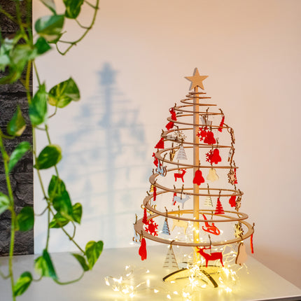 Spira Mini Pop-Up Wooden Christmas Tree