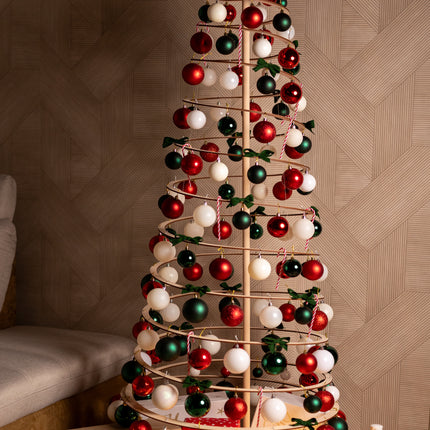 Spira Slim Pop-Up Wooden Christmas Tree