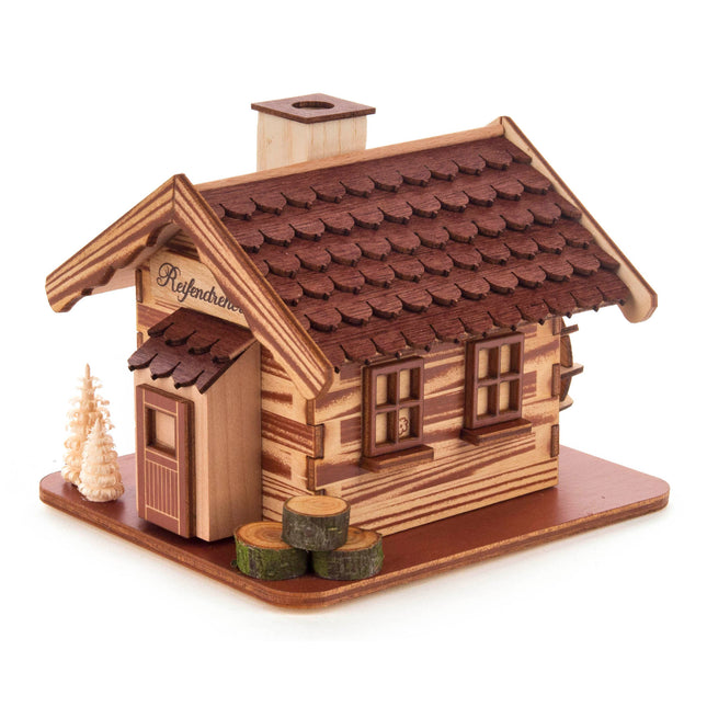 Log Cabin with water wheel image 0