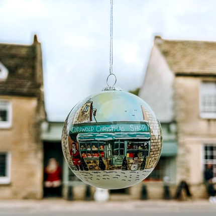 Handpainted Baubles - Cotswold Christmas Shop