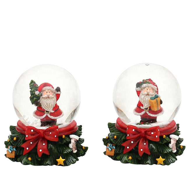 Santa Snow Globe