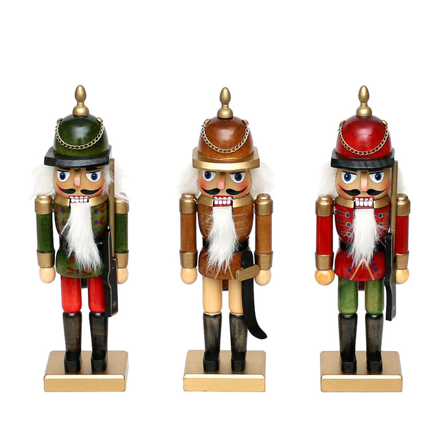 Large Nutcracker handcrafted in Germany, 26cm