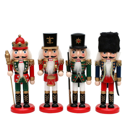 Traditional Nutcracker handcrafted in Germany, 20cm