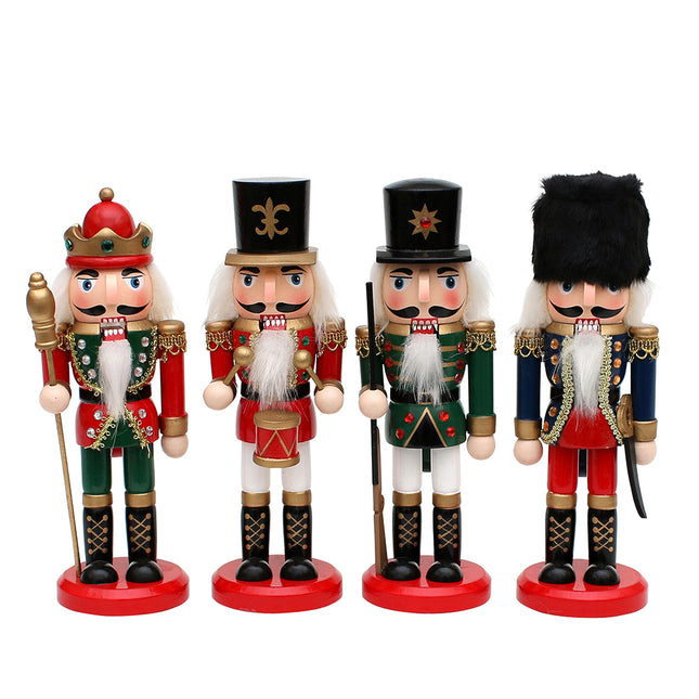Traditional Nutcracker handcrafted in Germany, 20cm