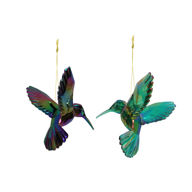Acrylic Peacock Hummingbird Decoration image 0