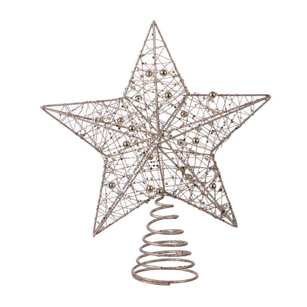 CHAMPAGNE GOLD TREE TOPPER image 0
