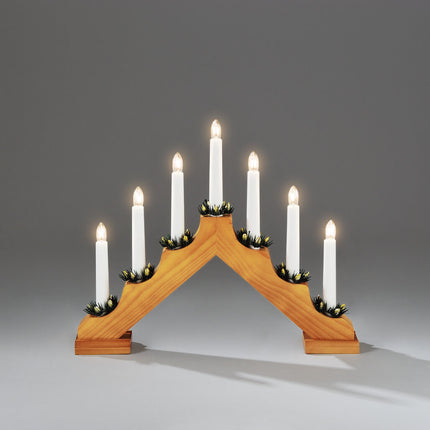 Konstsmide Welcome Arch Candle Light - oak