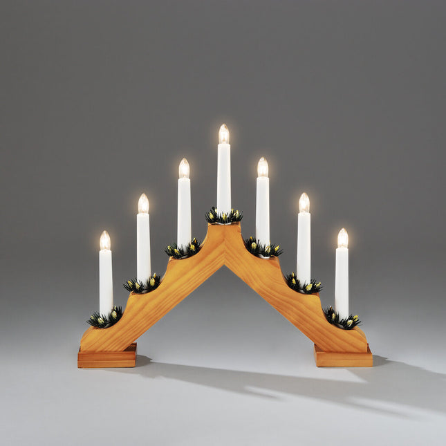 Konstsmide Welcome Arch Candle Light - oak
