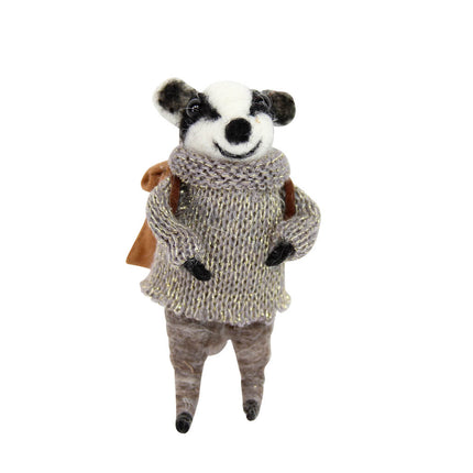Wool Mix Badger w Coat Dec image 0