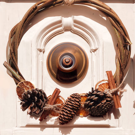 Handmade Rustic Christmas Wreath