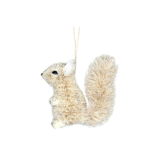 Bristle Dec 10cm - White Squirrel image 0