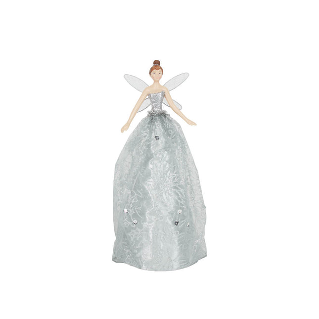 Tree Topper 28cm - Silver Skirt Fairy image 0
