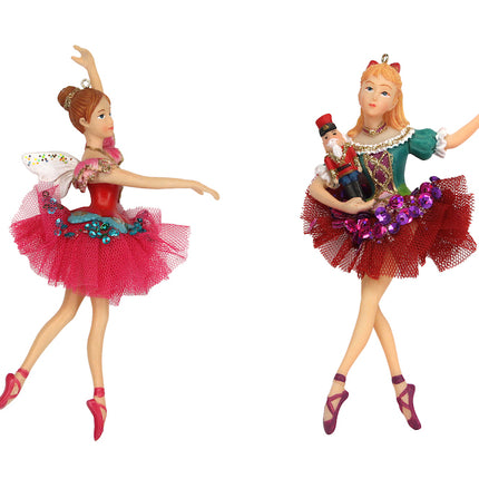 Resin Dec - Nutcracker`s Clara & Ballerina image 0