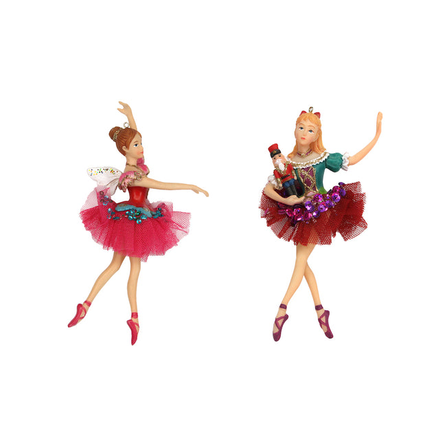 Resin Dec - Nutcracker`s Clara & Ballerina image 0