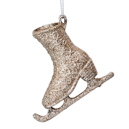 Gisela Graham Gold Ice Skates Decoration