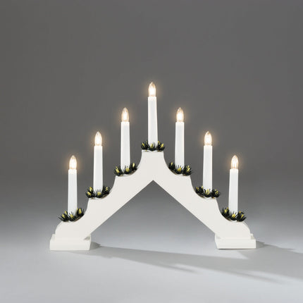 Welcome Christmas Candle Light - White (7 Bulb) image 0