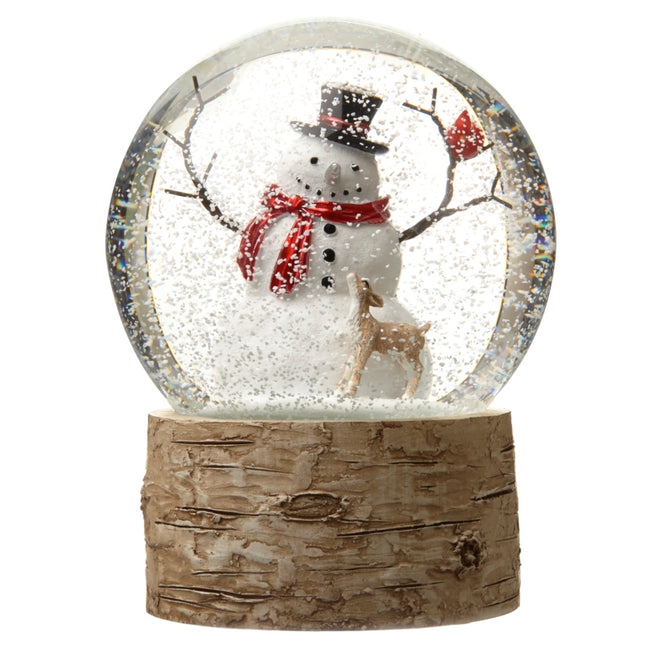Heaven Sends Snow Globe with Snowman