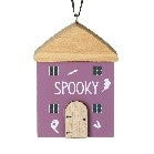 Heaven Sends Spooky Purple Hanging House