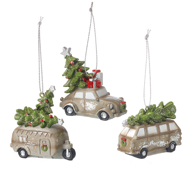 Heaven Sends Vehicle Carrying Christmas Tree Hanging Decoration