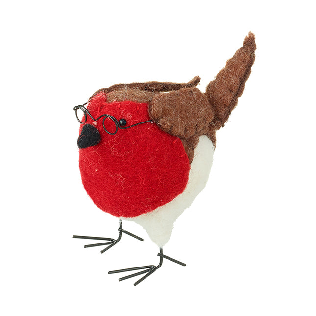 Heaven Sends Red Robin with Glasses