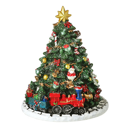 Heaven Sends Musical Tree with Train