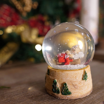 Sleeping Mouse Snow Globe