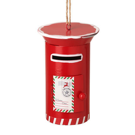 Heaven Sends Red Hanging Post Box