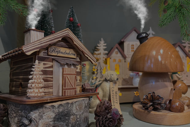 <h3>Wooden German Incense Burners</h3>