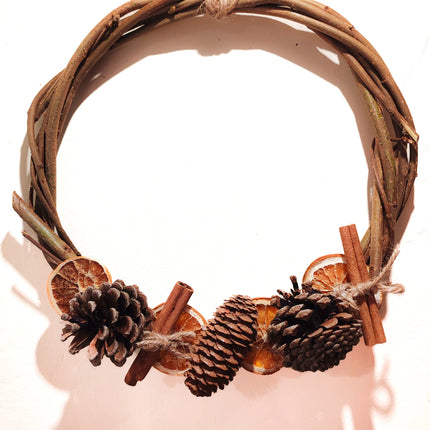 Handmade Rustic Christmas Wreath